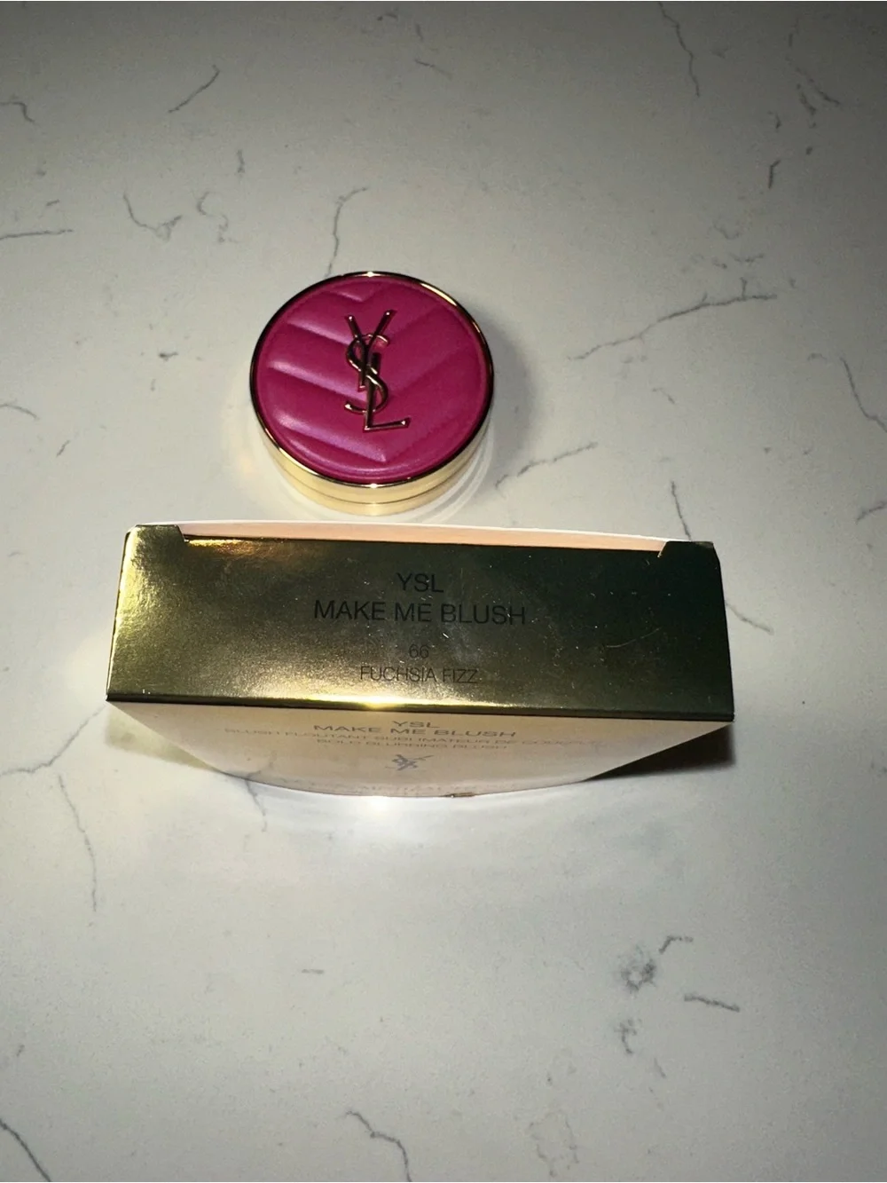 Yves Saint Laurent Make Me Blush #66 Fuchsia Fizz NIB